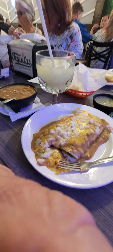 Burritos and Charro Beans