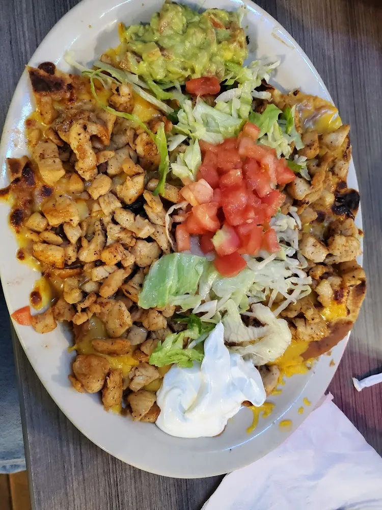 Fajita Chicken Nachos